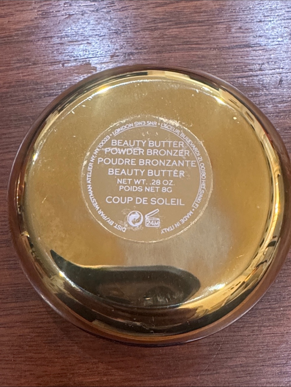 WESTMAN ATELIER BEAUTY BUTTER POWDER BRONZER - COUP DE SOLEIL - NEW - Picture 4 of 4
